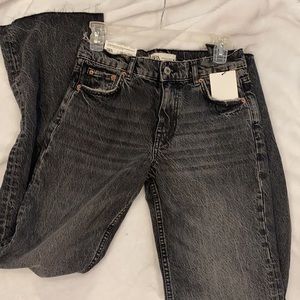 Zara 90’s full length mid rise jeans
